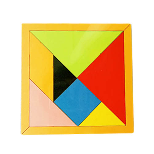 Tangram Akıl Oyunu 17x17 cm