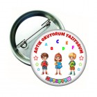 Artık Okuyorum Yazıyorum Mutluyum Rozeti