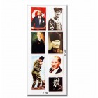 Atatürk Pvc Kabartma Sticker Etiket 