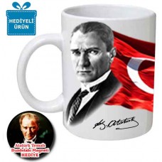 Atatürk Temalı Kupa Bardak 2