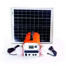 Projektörlü Taşınabilir Güneş Paneli Seti (Aydınlatma-Telefon/Tablet Şarj)