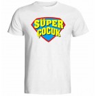Süper Çocuk Baskılı Tişört