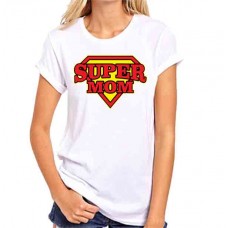 Super Mom Baskılı Tişört