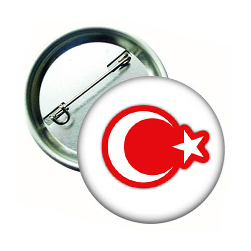 Türk Bayrağı Yaka Rozeti 